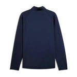 Puma Mens Pure Grid 1/4 Zip Pullover Deep Navy