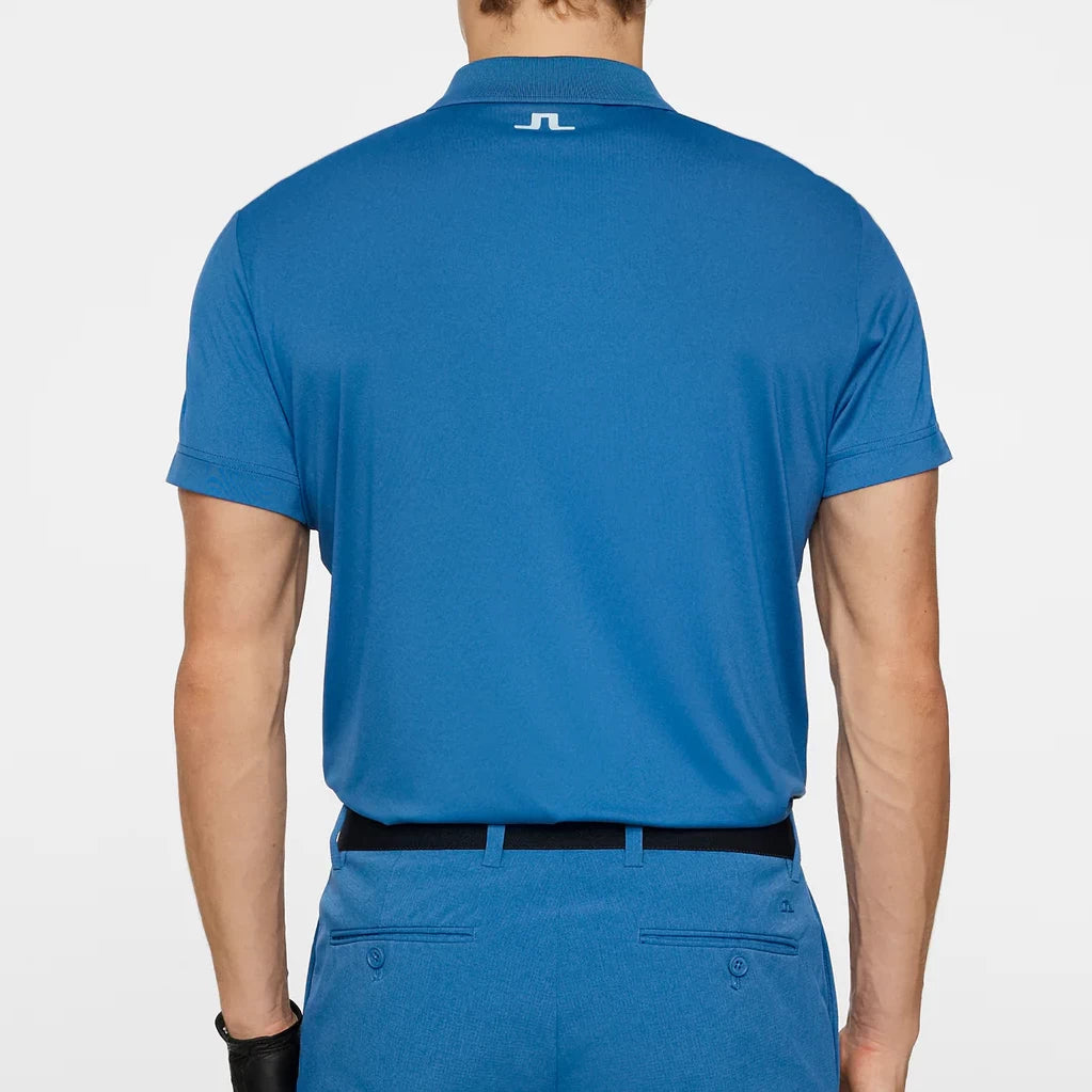 L.Lindeberg Mens Lionel Polo Blue