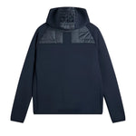 J.Lindeberg Mens Heyden Quilt Hybrid Hood JL Navy BMOW16467
