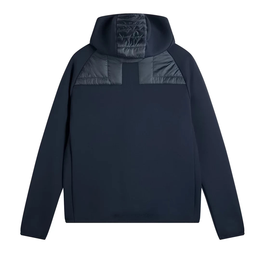 J.Lindeberg Mens Heyden Quilt Hybrid Hood JL Navy BMOW16467