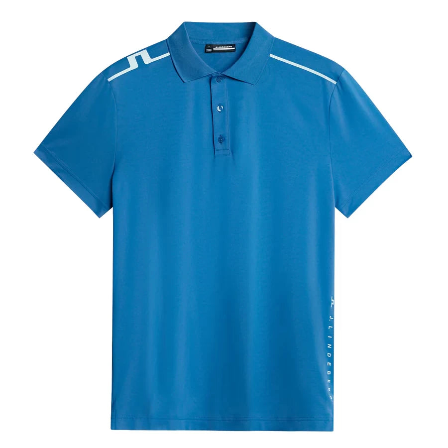L.Lindeberg Mens Lionel Polo Blue