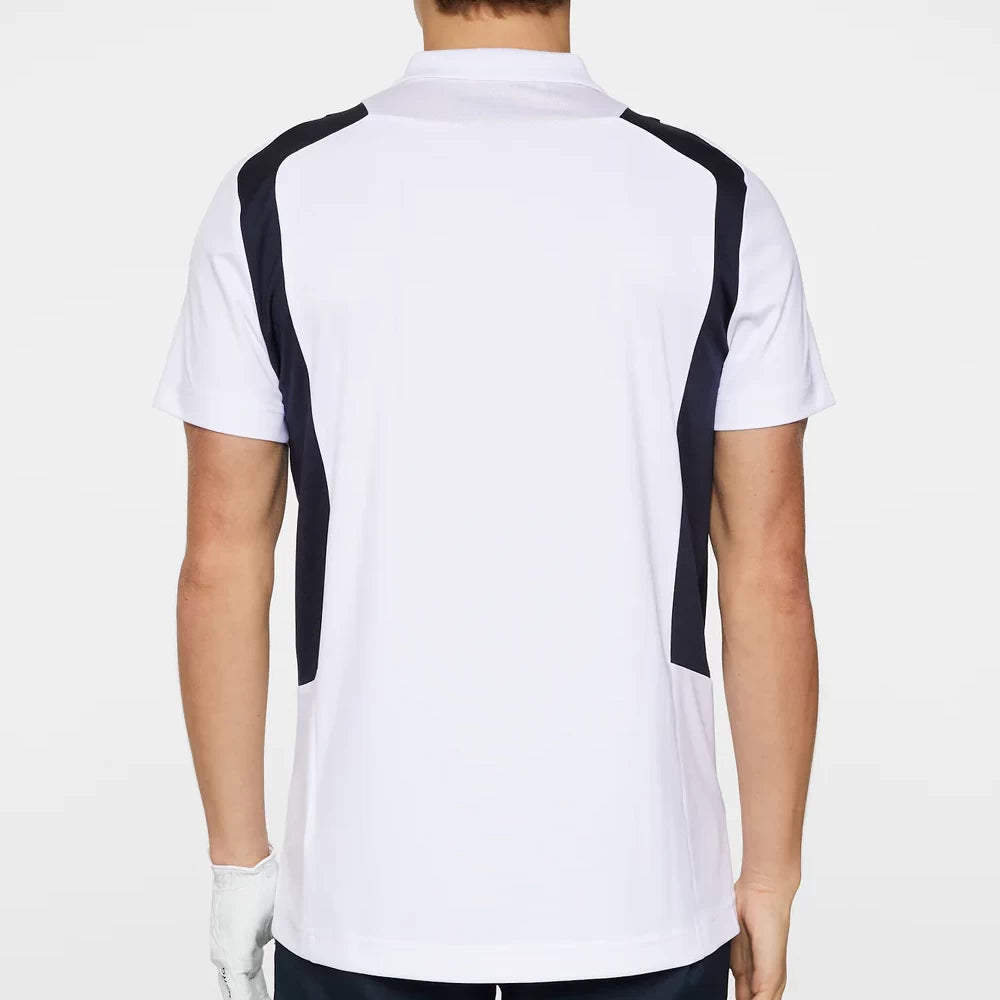 L.Lindeberg Mens Legacy Polo White