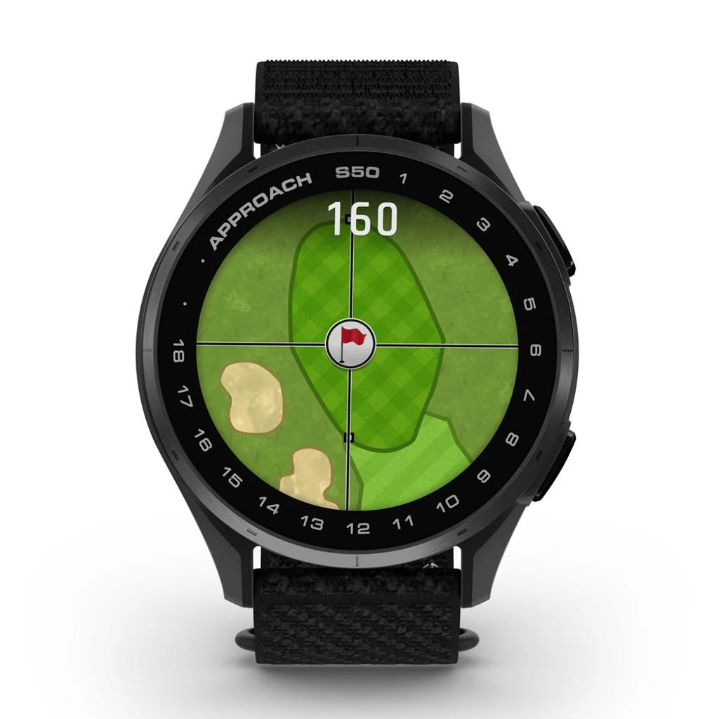 Garmin S50 Approach GPS Watch - Black