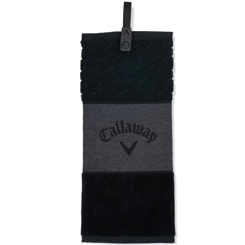 Callaway Trifold Towel - Black