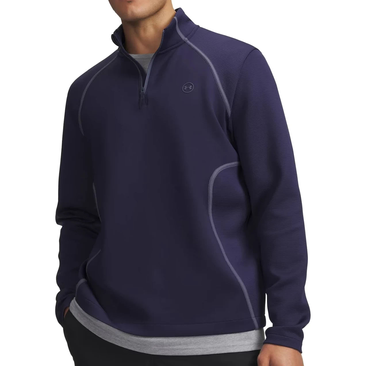 Under Armour Mens Drive Mid Layer Men's ¼ Zip Mid Layer Midnight Navy