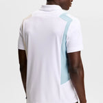 L.Lindeberg Mens Legacy Polo Moonbeam