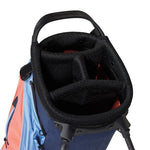 TaylorMade FlexTech Carry Stand Bag Light Blue/Coral