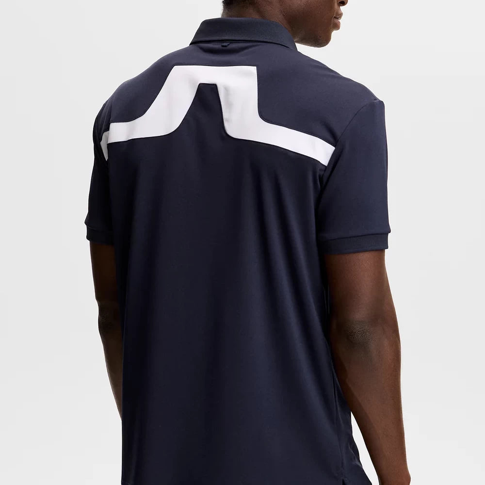 L.Lindeberg Mens KV Polo JL Navy