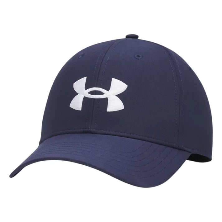 Under Armour Mens Golf 96 Hat Midnight Navy/White