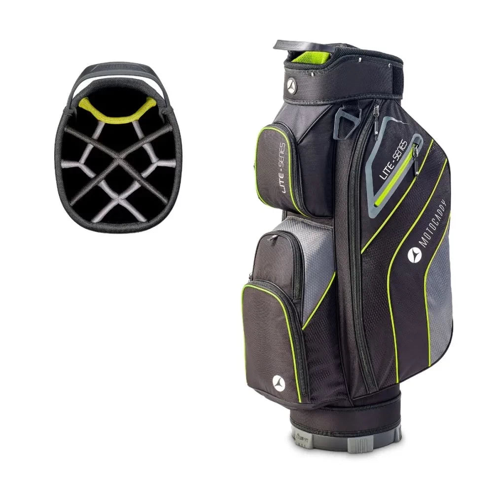 Motocaddy Lite Series Golf Bag - Black/Lime