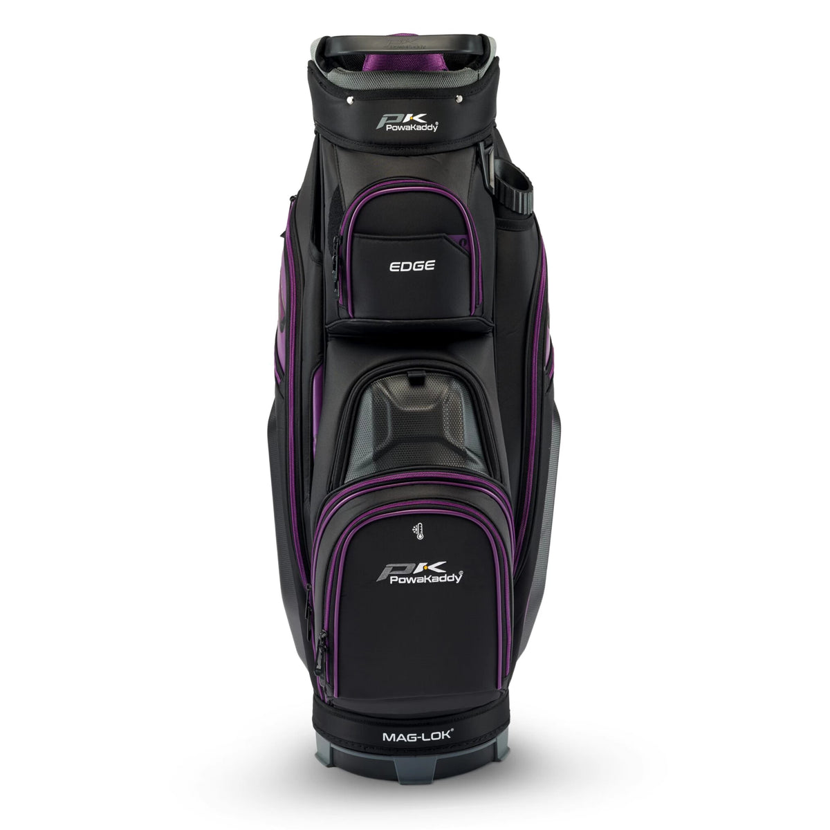 Powakaddy Edge Cart Bag - Black/Purple