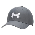 Under Armour Mens Golf 96 Hat Pitch Gray/White
