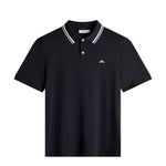 L.Lindeberg Mens Joey Tipping Polo Black