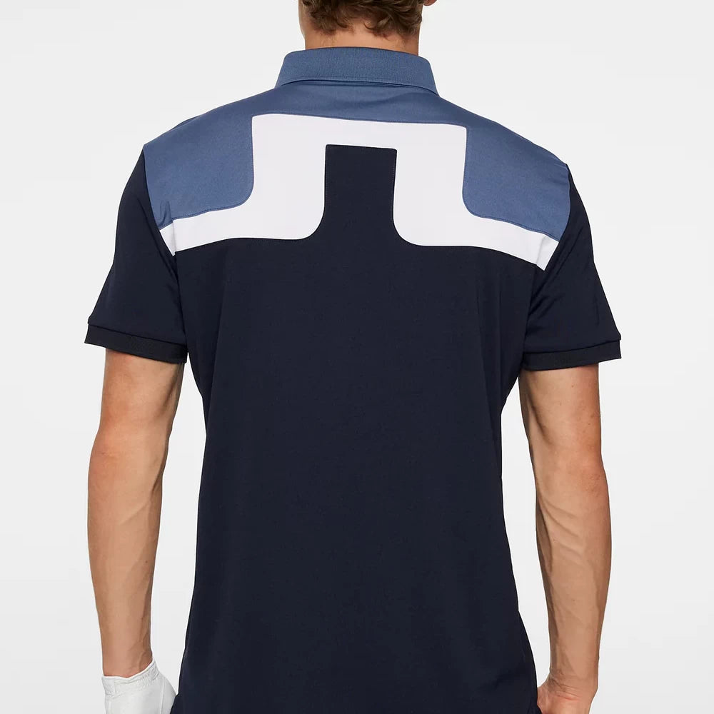 L.Lindeberg Mens Jeff Polo JL Navy