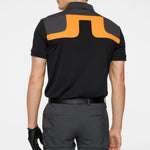 L.Lindeberg Mens Jeff Polo Asphalt