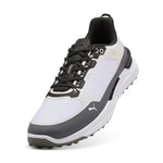 Puma Mens IGNITE Elevate X Golf Shoes - White/Slate Sky/Black