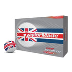 TaylorMade Tour Response UK Golf Balls 1 Dozen (White)