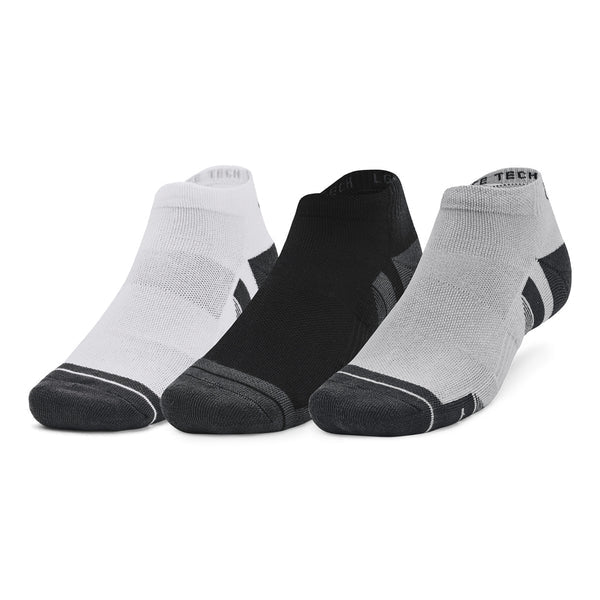 Under Armour Mens Performance Socks Tech Unisex 3-pack Low Socks