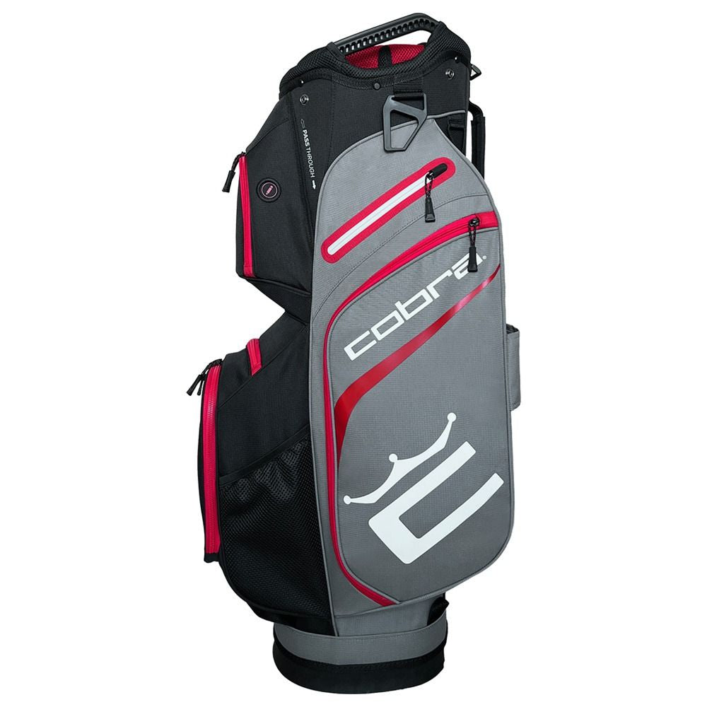 Cobra Signature Cart Bag - Red/Quiet Shade