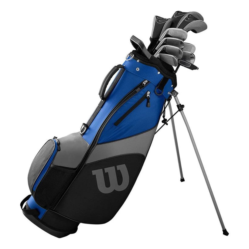 Wilson TPX 1200 10 Club Package Set with Steel Irons & Stand Bag