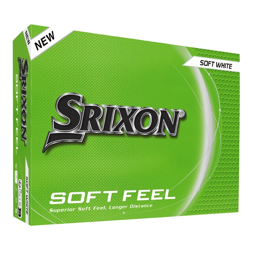 Srixon Soft Feel Golf Balls - 1 Dozen (White)