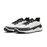 Puma Mens IGNITE Elevate X Golf Shoes - White/Slate Sky/Black