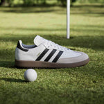 adidas Mens Samba Spikeless Golf Shoes Ftwr White/Core Black/Gum5