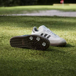 adidas Mens Samba Spikeless Golf Shoes Ftwr White/Core Black/Gum5