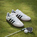 adidas Mens Samba Spikeless Golf Shoes Ftwr White/Core Black/Gum5