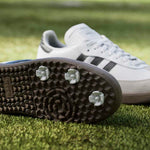 adidas Mens Samba Spikeless Golf Shoes Ftwr White/Core Black/Gum5