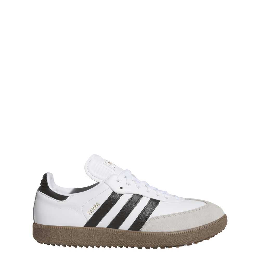 adidas Mens Samba Spikeless Golf Shoes Ftwr White/Core Black/Gum5