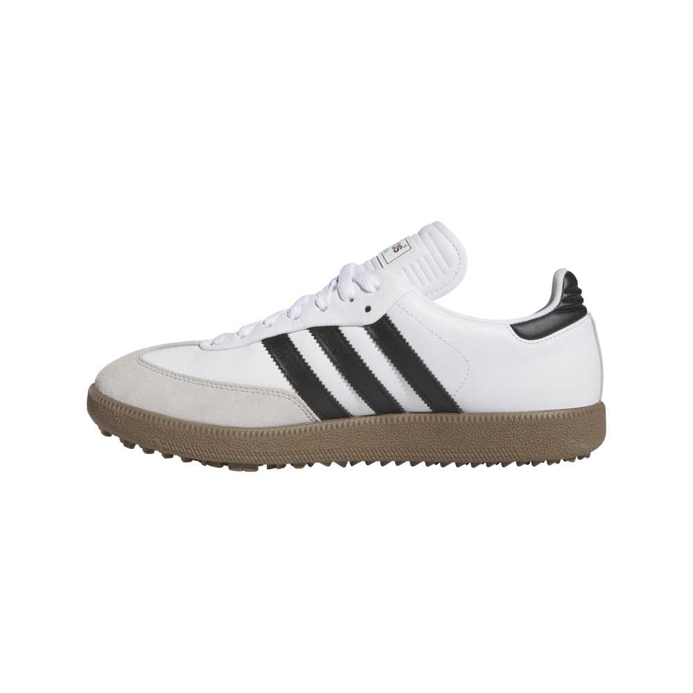 adidas Mens Samba Spikeless Golf Shoes Ftwr White/Core Black/Gum5