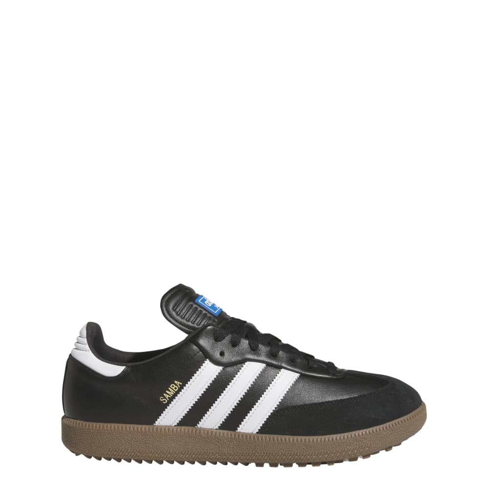 adidas Mens Samba Spikeless Golf Shoes Core Black/Ftwr White/Gum5