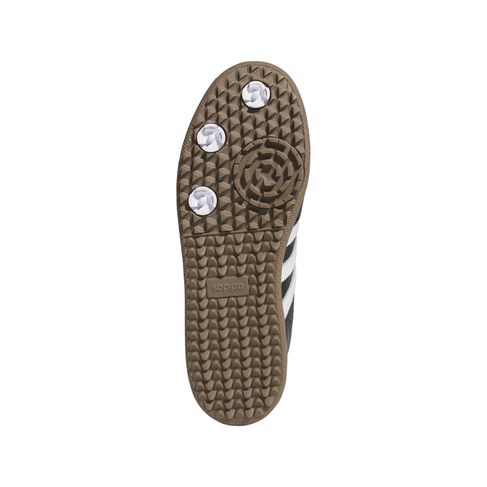 adidas Mens Samba Spikeless Golf Shoes Core Black/Ftwr White/Gum5