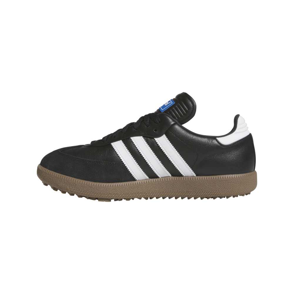adidas Mens Samba Spikeless Golf Shoes Core Black/Ftwr White/Gum5