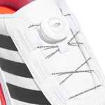 adidas Mens S2G SL 24 BOA Spikeless Golf Shoes White/Black/Lucid Red