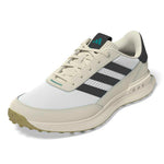 adidas Mens S2G SL 24 Leather Spikeless Golf Shoes White/Chalk/Carbon