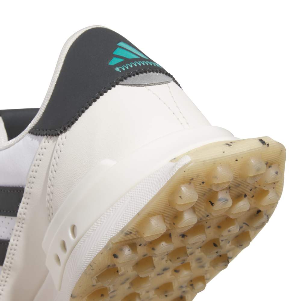 adidas Mens S2G SL 24 Leather Spikeless Golf Shoes White/Chalk/Carbon