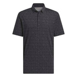 adidas Ultimate365 Micro Argyle Polo Shirt Black / Carbon