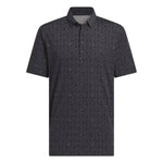 adidas Ultimate365 Micro Argyle Polo Shirt Black / Carbon