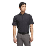 adidas Ultimate365 Micro Argyle Polo Shirt Black / Carbon