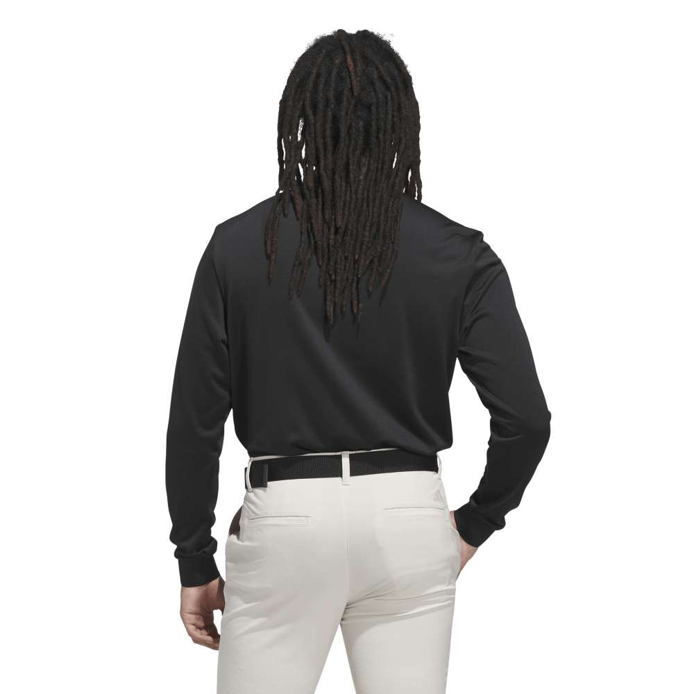 adidas Ultimate365 Cold.rdy Long Sleeve Polo Shirt Black