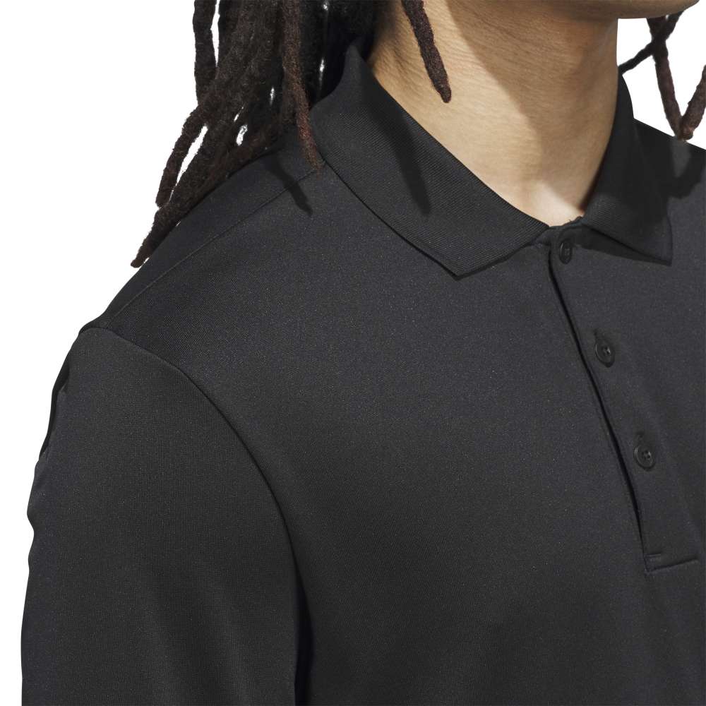 adidas Ultimate365 Cold.rdy Long Sleeve Polo Shirt Black