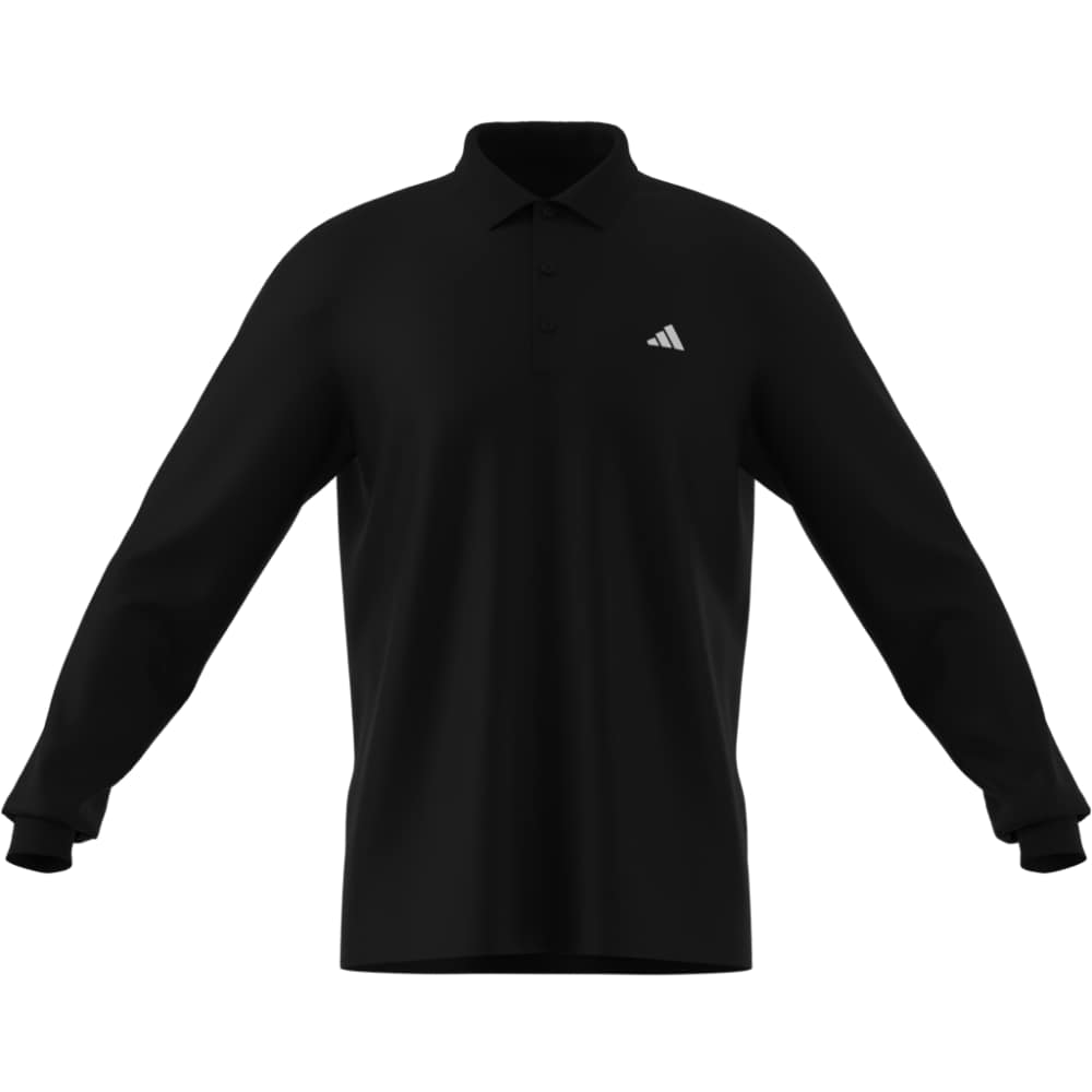 adidas Ultimate365 Cold.rdy Long Sleeve Polo Shirt Black