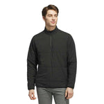 adidas Mens Ultimate365 Arctic Quarter Zip Golf Jacket Black