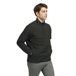 adidas Mens Ultimate365 Arctic Quarter Zip Golf Jacket Black