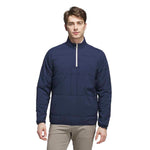 adidas Mens Ultimate365 Arctic Quarter Zip Golf Jacket Collegiate Navy