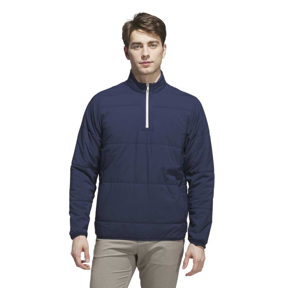 adidas Mens Ultimate365 Arctic Quarter Zip Golf Jacket Collegiate Navy