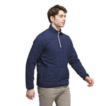 adidas Mens Ultimate365 Arctic Quarter Zip Golf Jacket Collegiate Navy