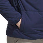 adidas Mens Ultimate365 Arctic Quarter Zip Golf Jacket Collegiate Navy